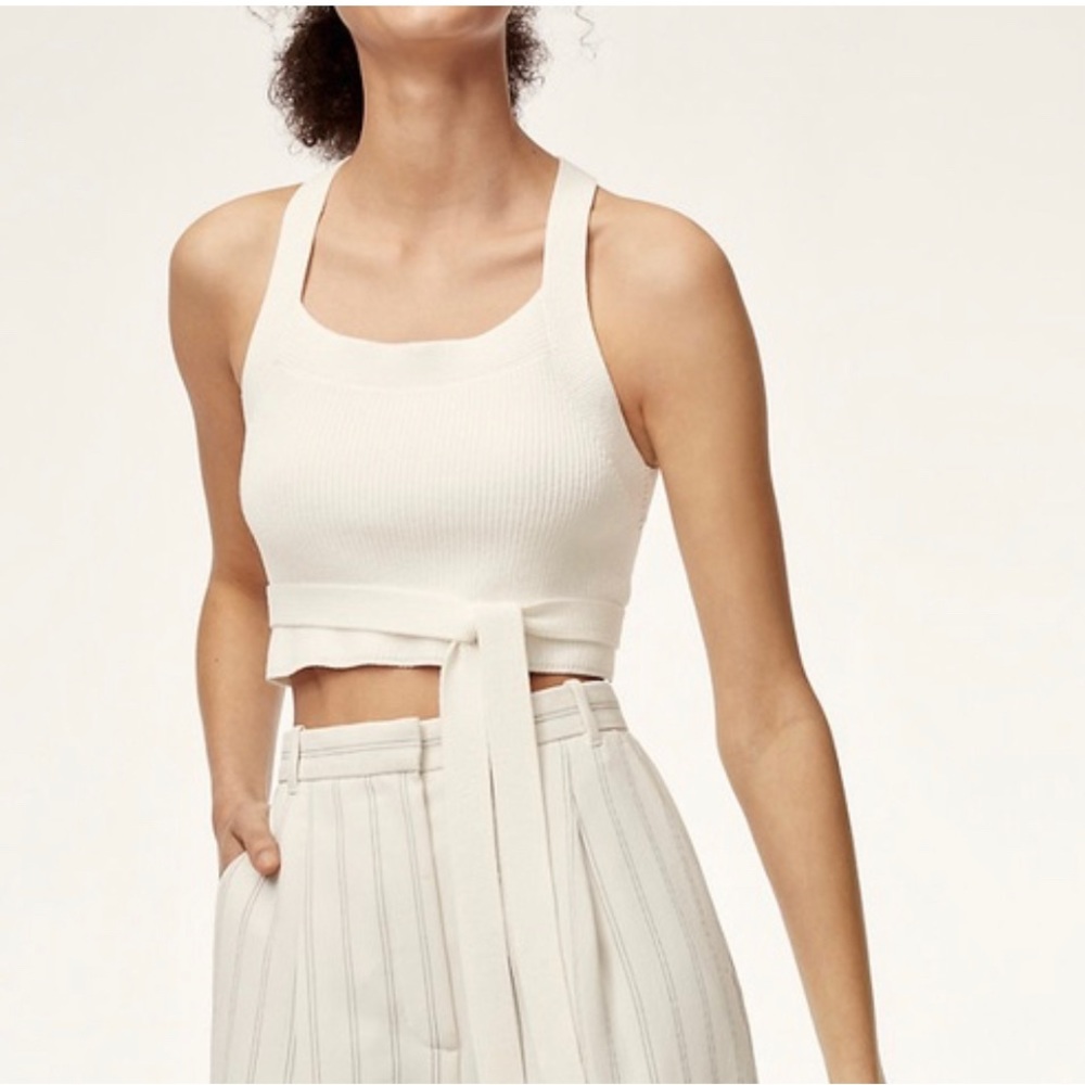 Aritzia Cayenne knit tank